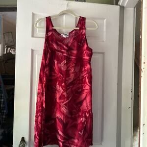 LOOKING GOOD tropical print tank dress